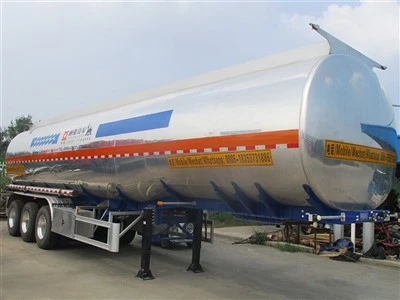 Ċina 50000litres Aluminum Fuel Tanker Trailer Manifattur