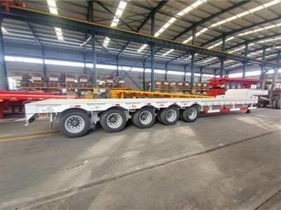 Semi Trailer Għal Makkinarju Tqil