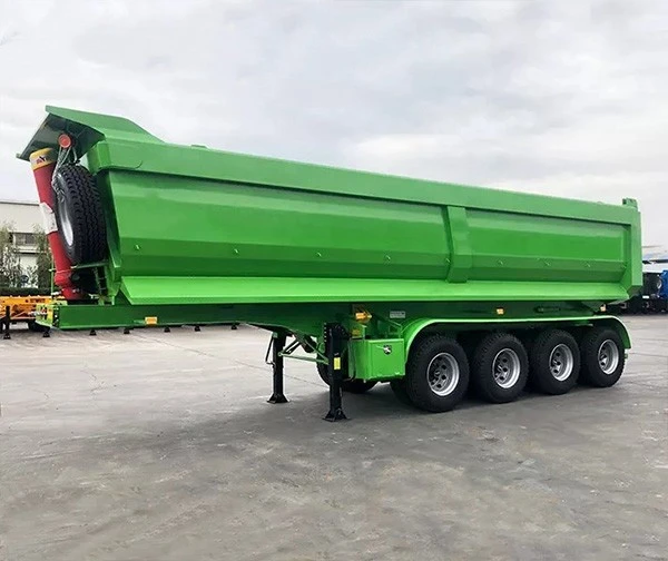 Ċilindru Idrawliku U Tip 3alxes Tmiem fuq wara Dump Truck Għall-Bejgħ