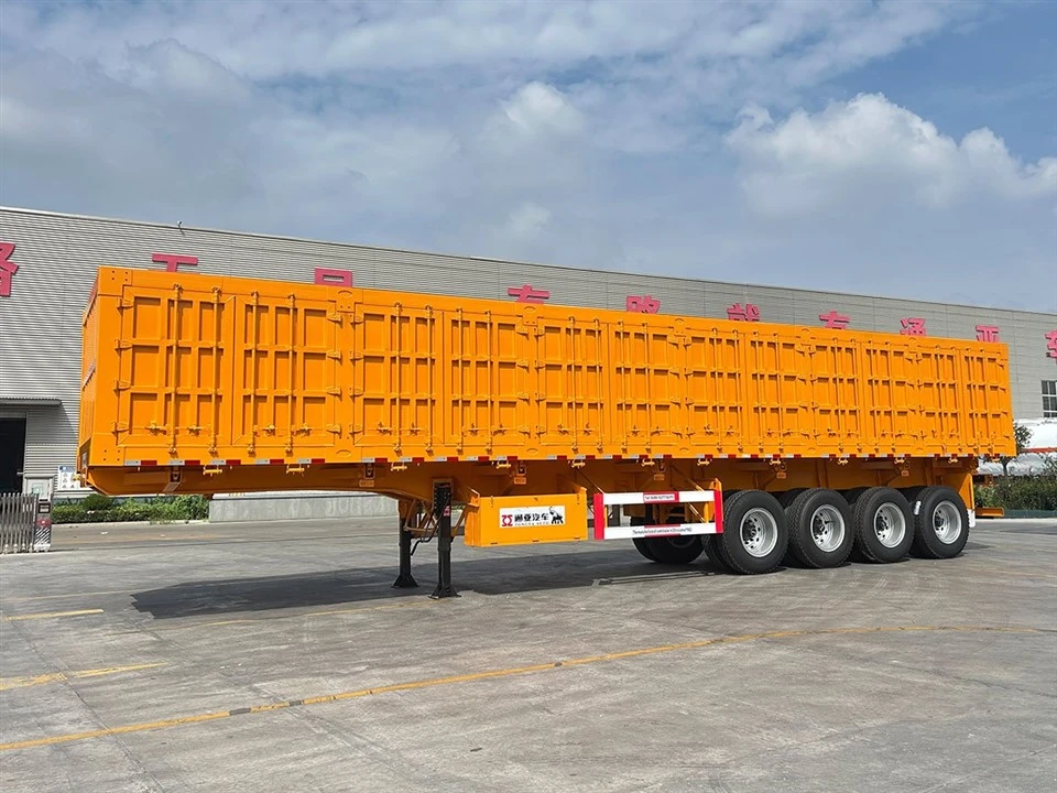 120t Sid Dump Semi Trailer