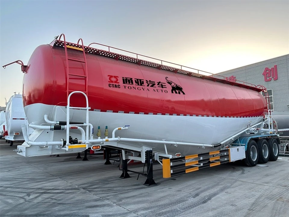 3 Fusien BPW Bulk Siment Tanker Semi Trailer