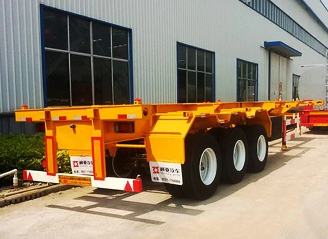 Ċina Manifattur TONGYA 3 Axle Container Chassis