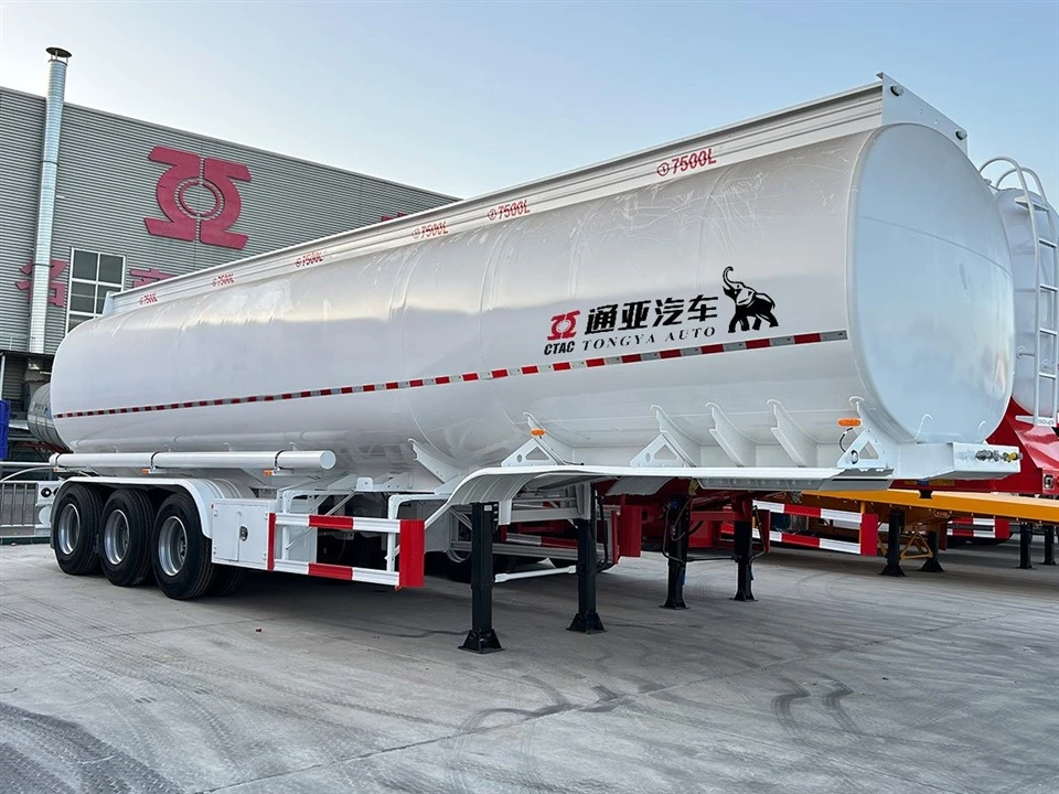 3 Fuwa Tanker taż-żejt Semi Trailer