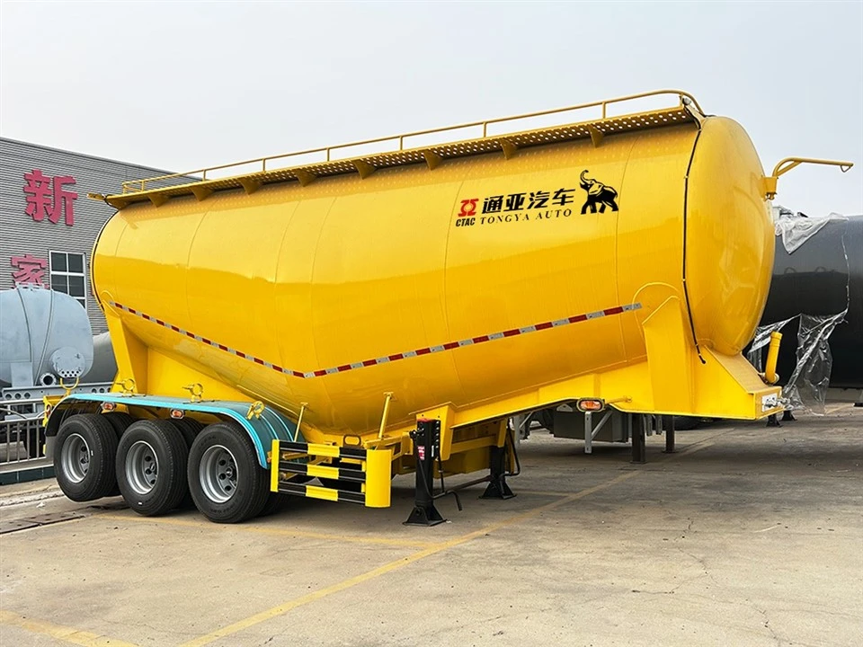 3 Axle Trab Tanker Semi Trailer Għall-Bejgħ