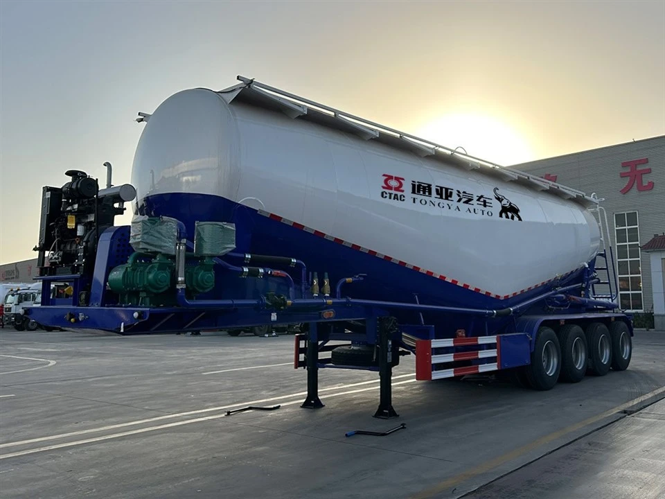 4 Fus Bulk Siment Tanker Semi Karru B