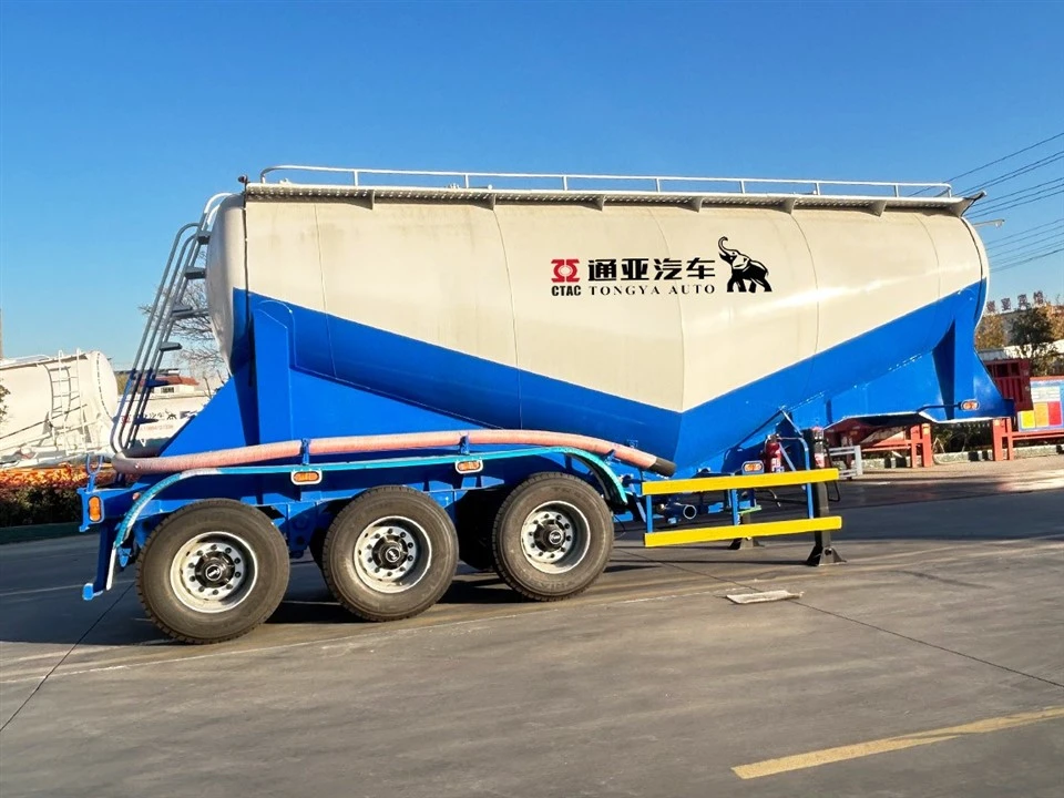 Tajer Uniku 3 Axle Bulk Siment Tanker Semi Trailer