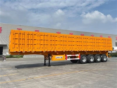 120t Sid Dump Semi Trailer