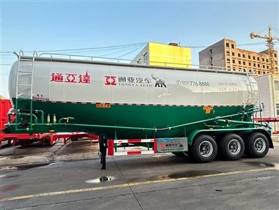 3 fus 60m3 Bulk Cement Tanker Semi Trailer