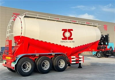40t Bulk Cenemnt Tanker Semi Trailer bid-Diżil