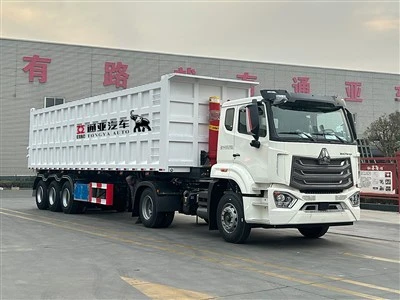 Dump Semi Trailer B'Ċilindru Idrawliku