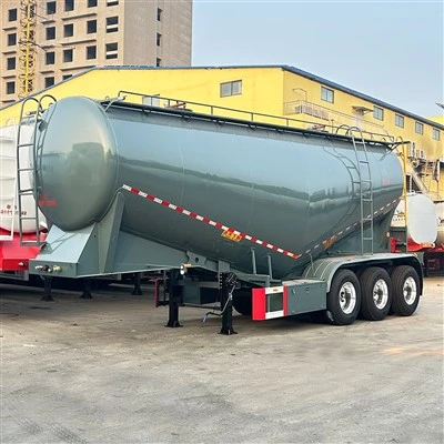 Semi Karru tat-Tanker tas-Siment Bulk Għal Trab